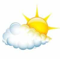 partly sunny