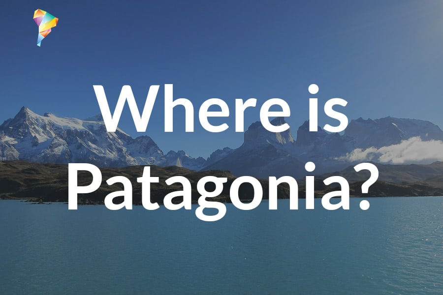 Where is Patagonia map and landscape, southern South America